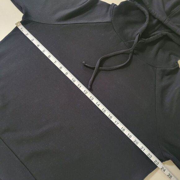 Eddie Bauer Women's Black Poly/Rayon Long Sleeve Pullover Hoodie - Picture 7 of 16